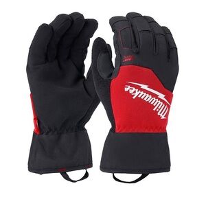🧤Milwaukee Black & Red Work Gloves Hand Mittens Automobiles Service Mechanic